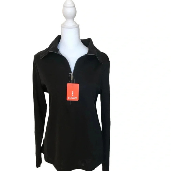 Elevate Women's Stratton Knit Half Zip NWT - Picture 6 of 9